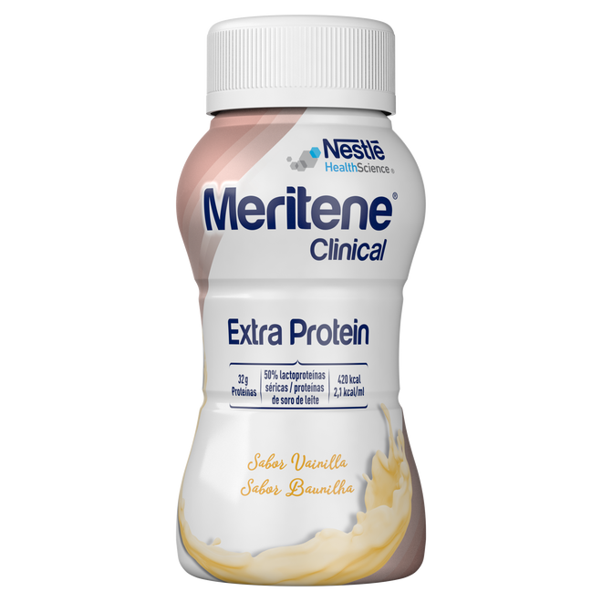 Meritene Clinical Extra Protein Baunilha 200ml x4