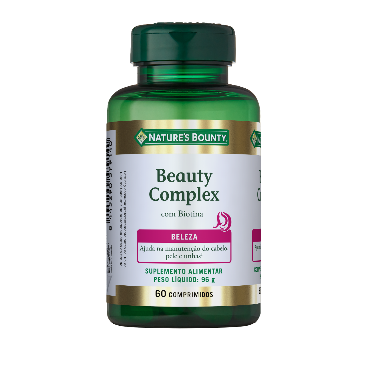 Nature's Bounty Beauty Complex com Biotina 60 comprimidos