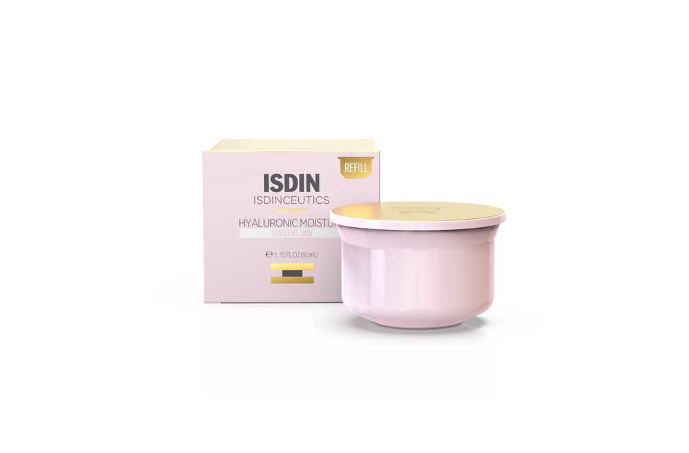 ISDIN Isdinceutics Hyaluronic Moisture Sensitive REFILL 50G- Creme hidratante e calmante para pele sensível