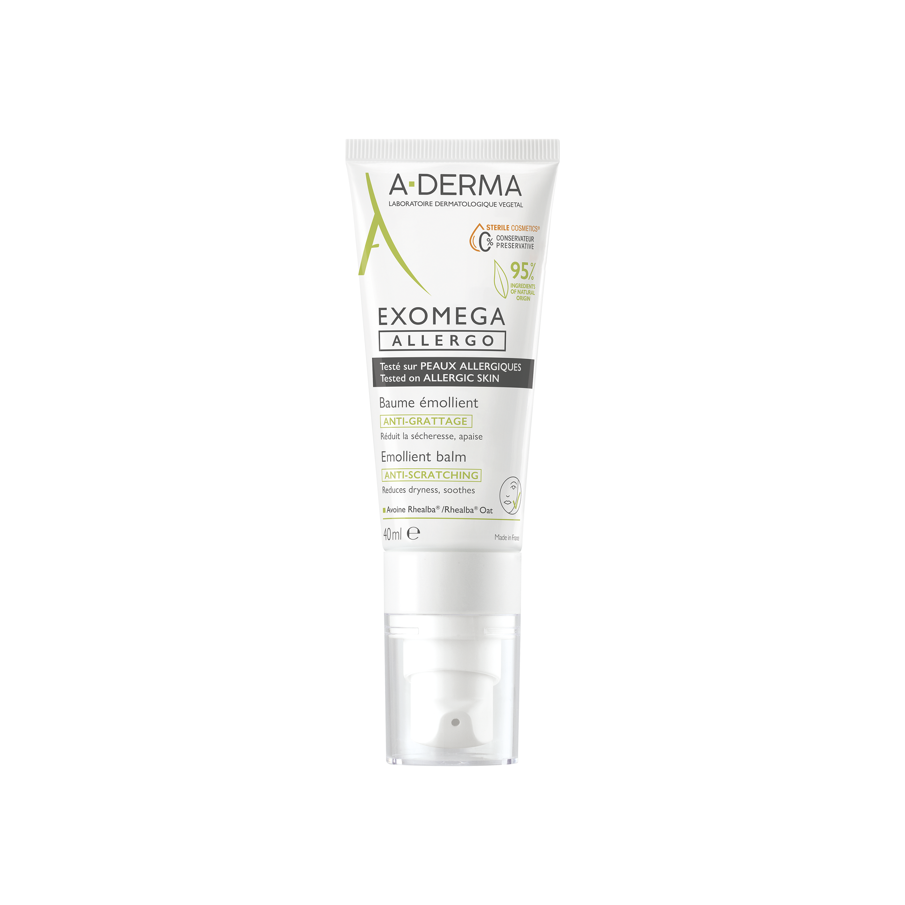 A-Derma Exomega Allergo Bálsamo Emoliente 40ml
