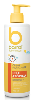 Barral BabyProtect Creme hidratante Pele Atópica 400ml