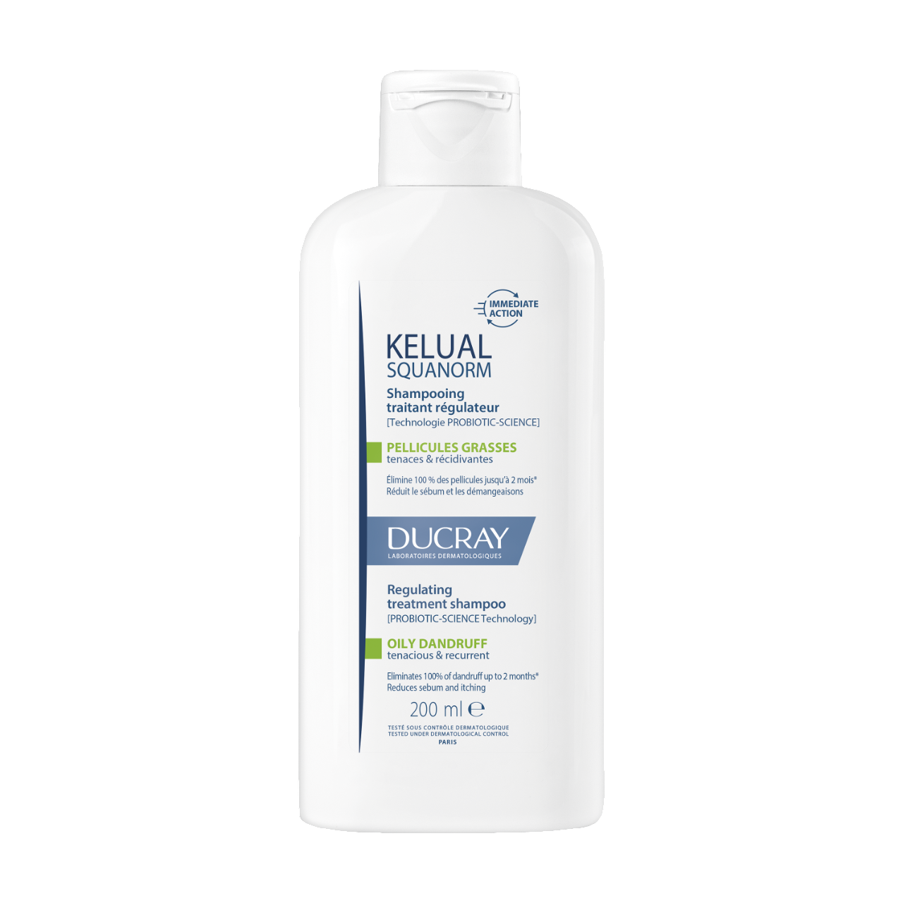 Ducray Kelual Squanorm Champô Anti-Caspa Oleosa 200ml