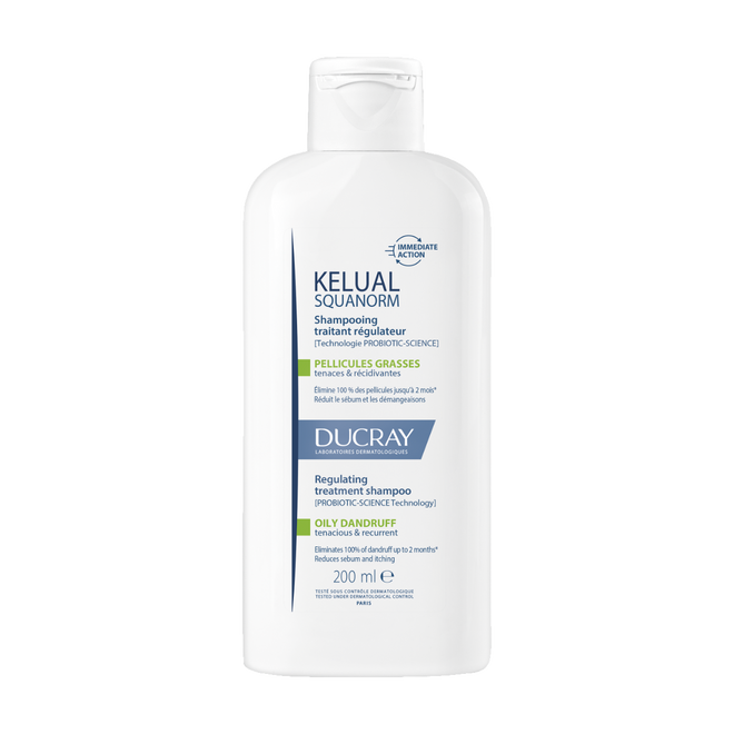 Ducray Kelual Squanorm Champô Anti-Caspa Oleosa 200ml