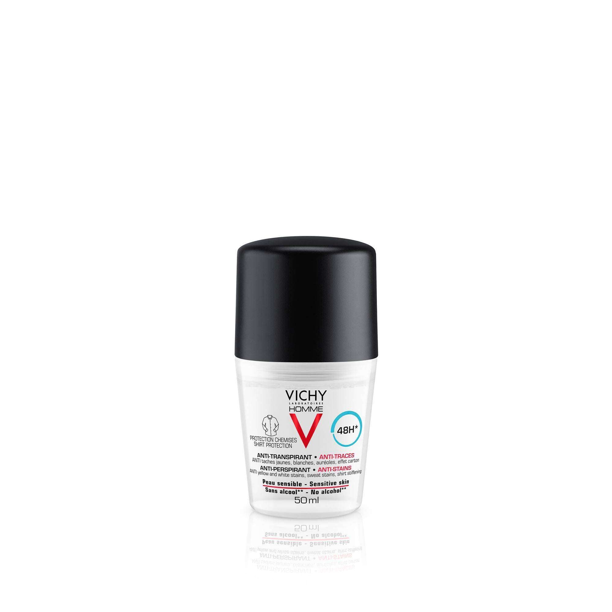 Vichy Homme Deo Roll On Manchas - 50ml