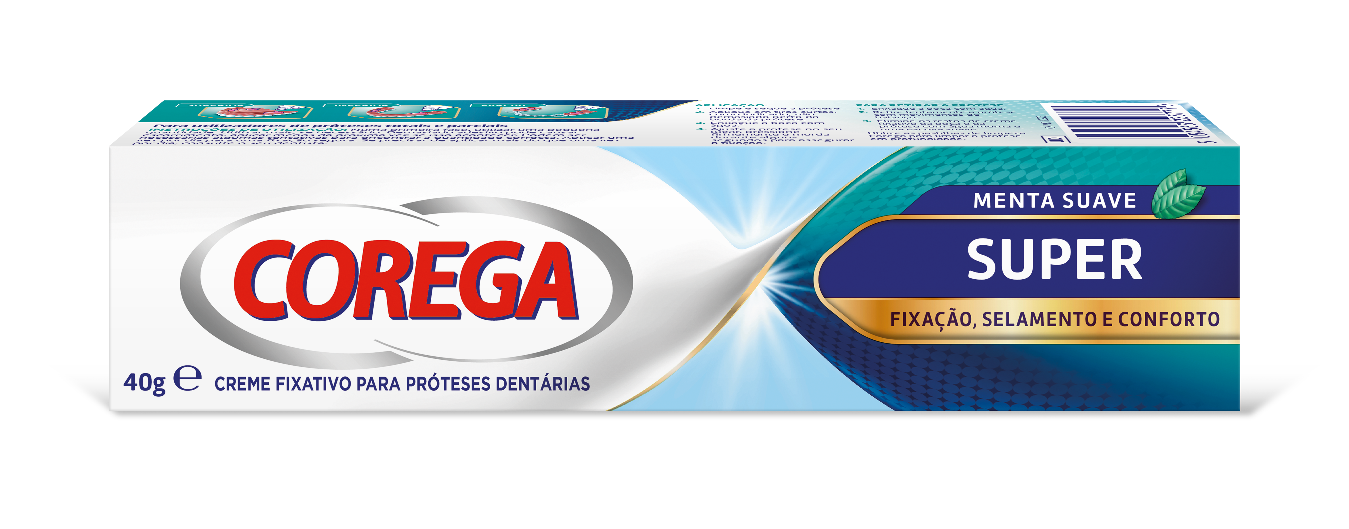 Corega Super Creme Fixador para Próteses Dentárias – 40g