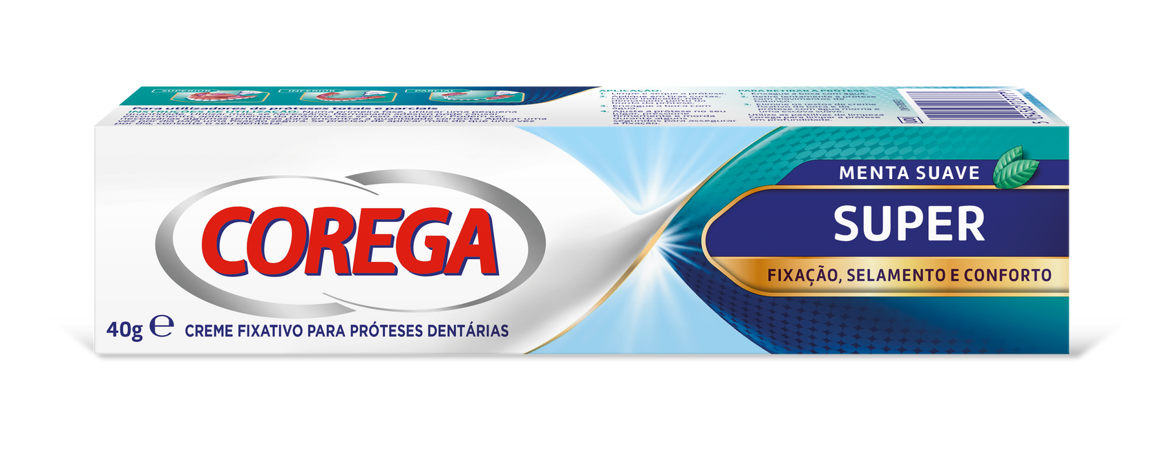 Corega Super Creme Fixador para Próteses Dentárias – 40g