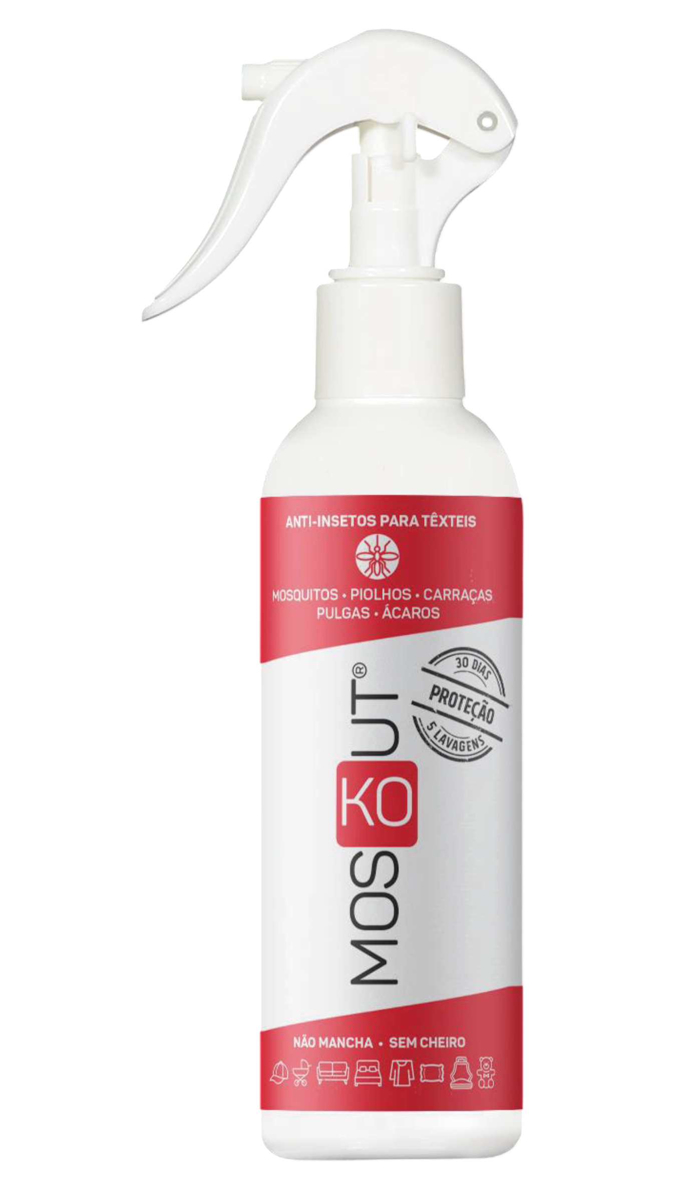 Moskout Spray Inseto P/ Texteis C/Pistola - 200ml