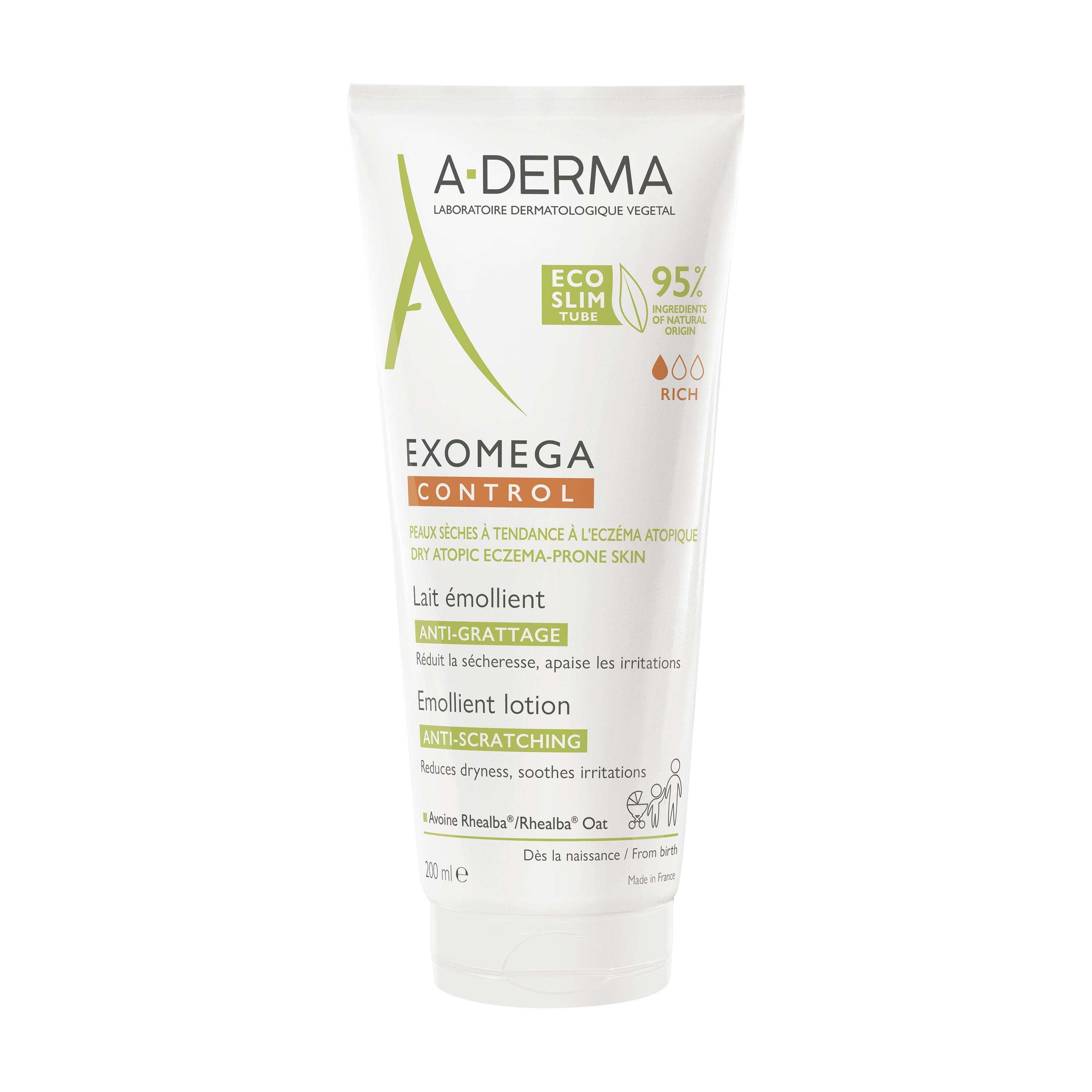 A-Derma Exomega Control Leite Emoliente 200ml