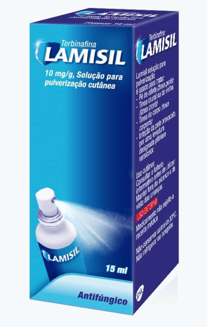 Lamisil 10 mg/g Solução Pulverização Cutânea 15ml