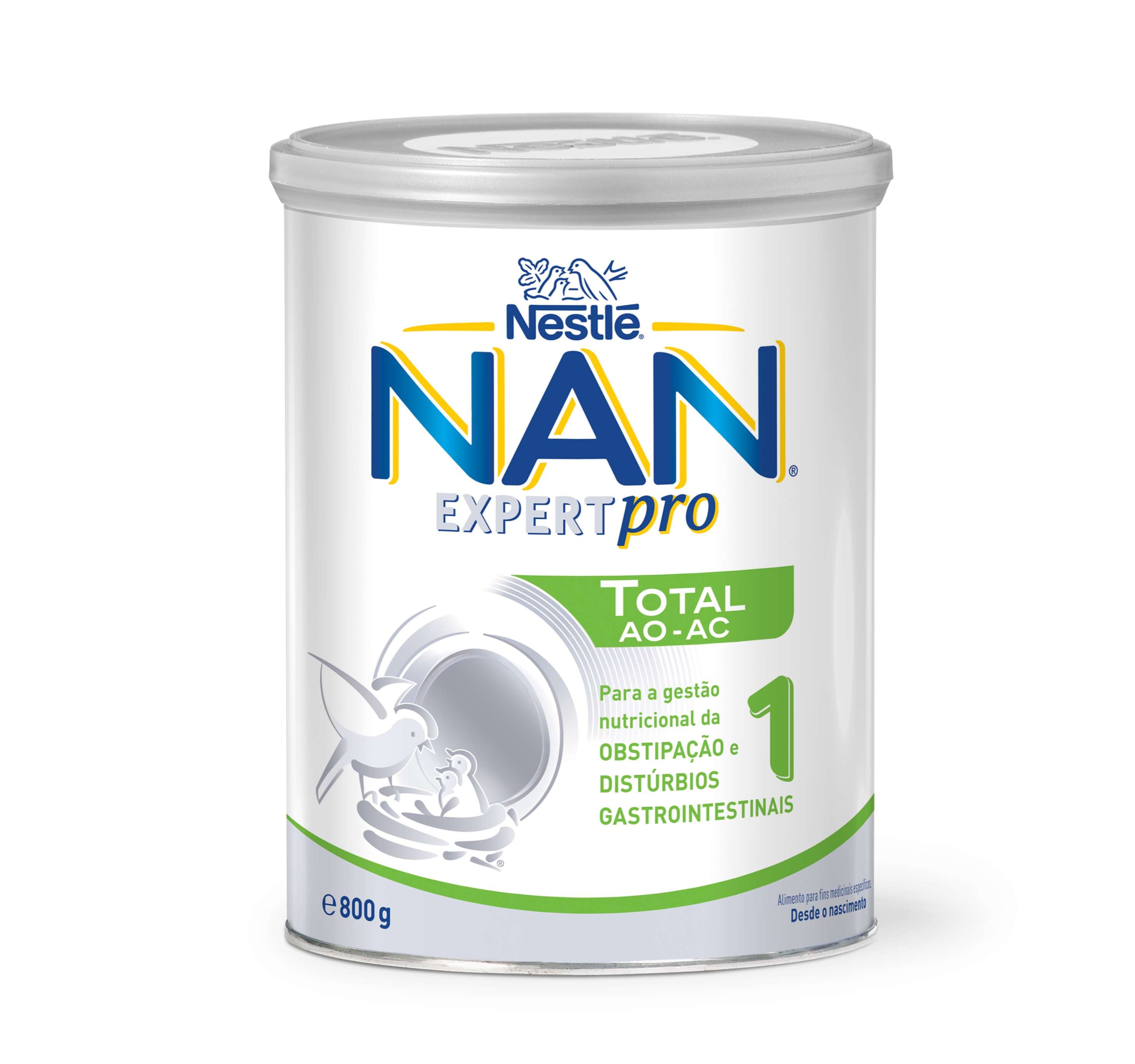Nan Total AO-AC 1 Leite Lactente 800g