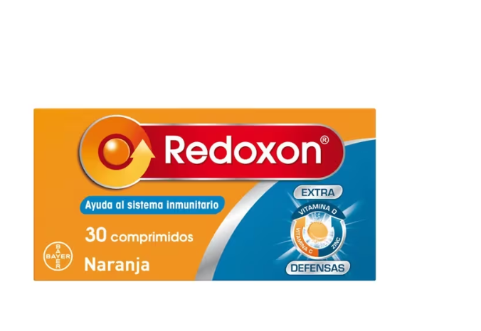 Redoxon Extra Defesas Comprimidos Efervescente Laranja X30