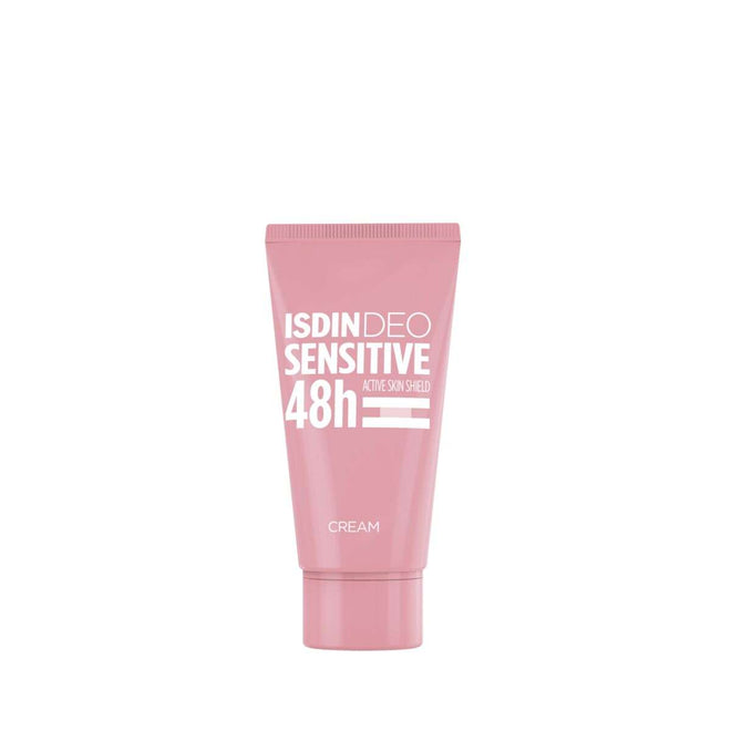 Isdin Deo Sensitive creme 50ML - Desodorizante antitranspirante em creme para peles sensíveis com 48h de alta proteção