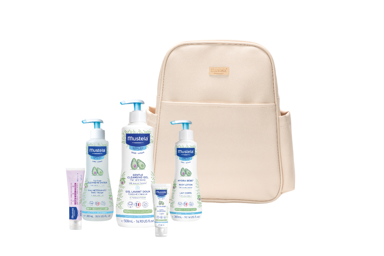 Mustela Bebé Mochila de Maternidade Bege