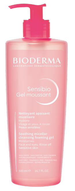 Sensibio Bioderma Gel Moussant - 500ml (Preço Especial)