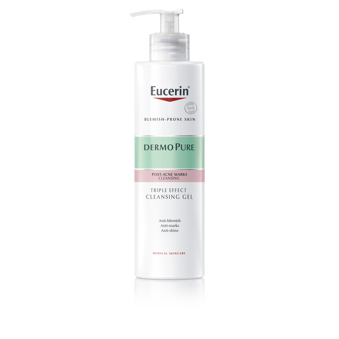 Eucerin DermoPure Triple Effect Gel Limpeza 400ml