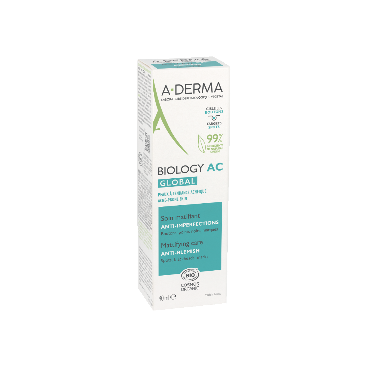 A-Derma Biology AC Global Creme Anti-Imperfeições 40ml