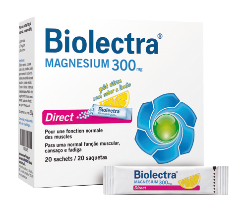 BIOLECTRA MAGNESI SAQ 300 DIRECT X 20 MAGNESIO