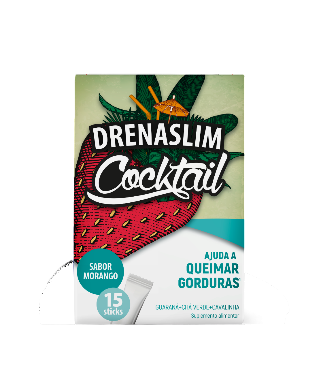 Drenaslim Cocktail Sticks Morango x15