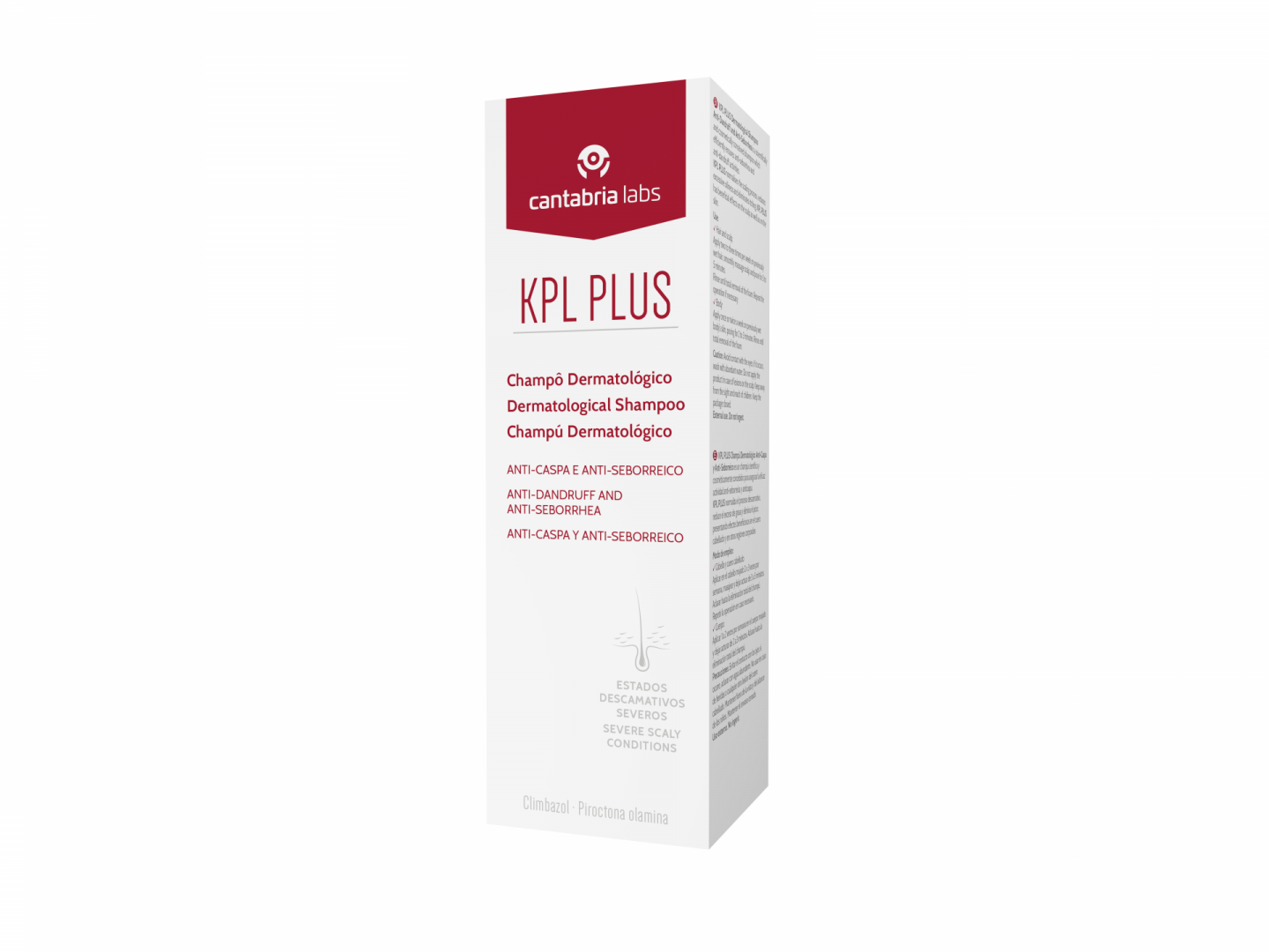 KPL Plus Champô Dermatológico Caspa/Sebo - 200ml