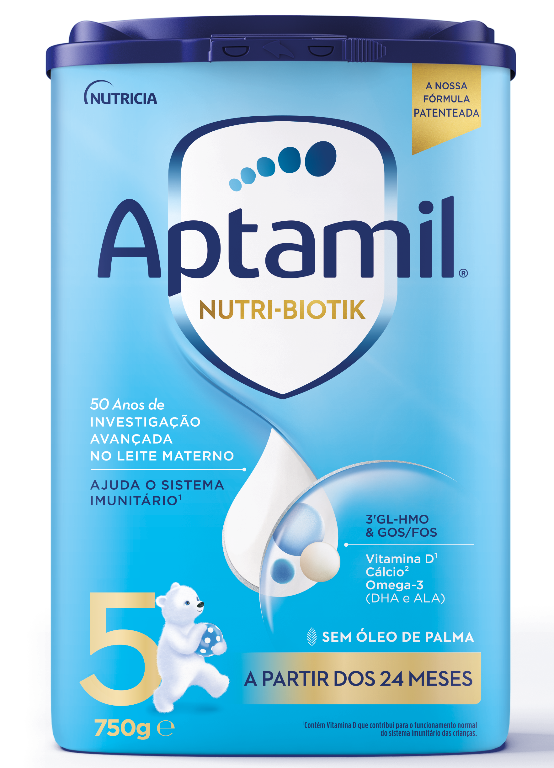 Aptamil Nutri-Biotik 5 Leite Crescimento 24M+ 750g