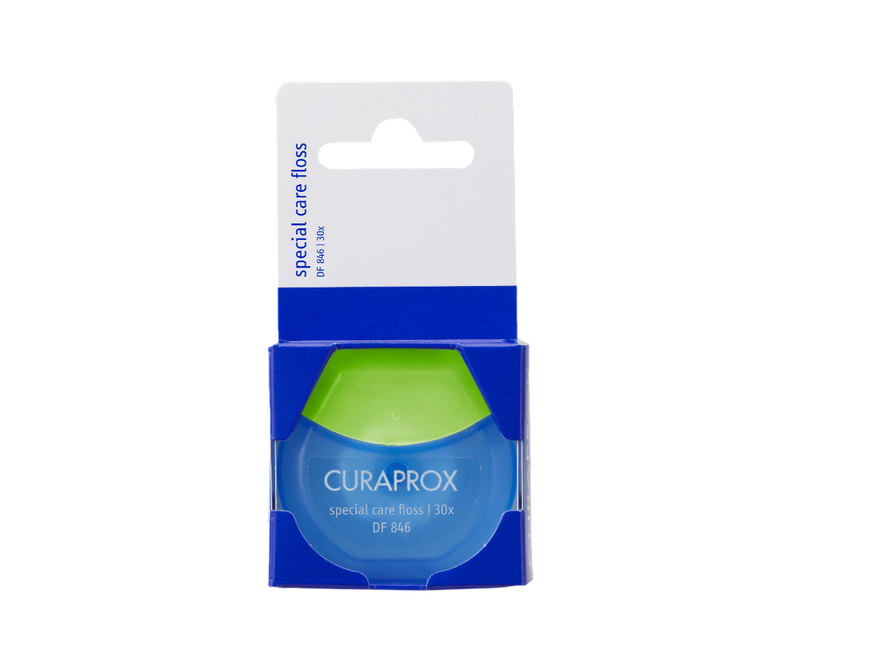 Curaprox Fio Dentário Cuidado Especial DF846 30 unidades