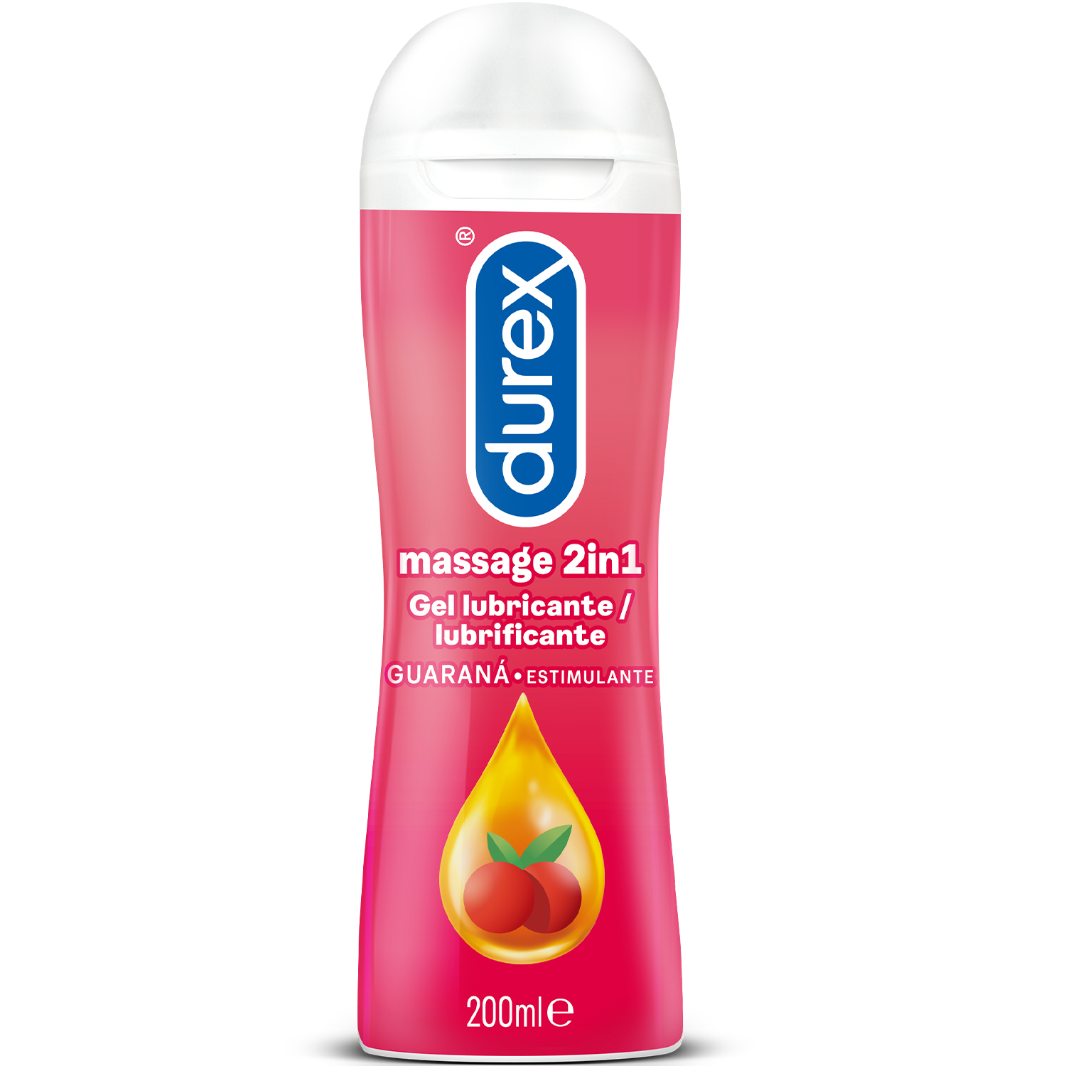 Durex Gel Massagem Estimulante Guaraná 200ml