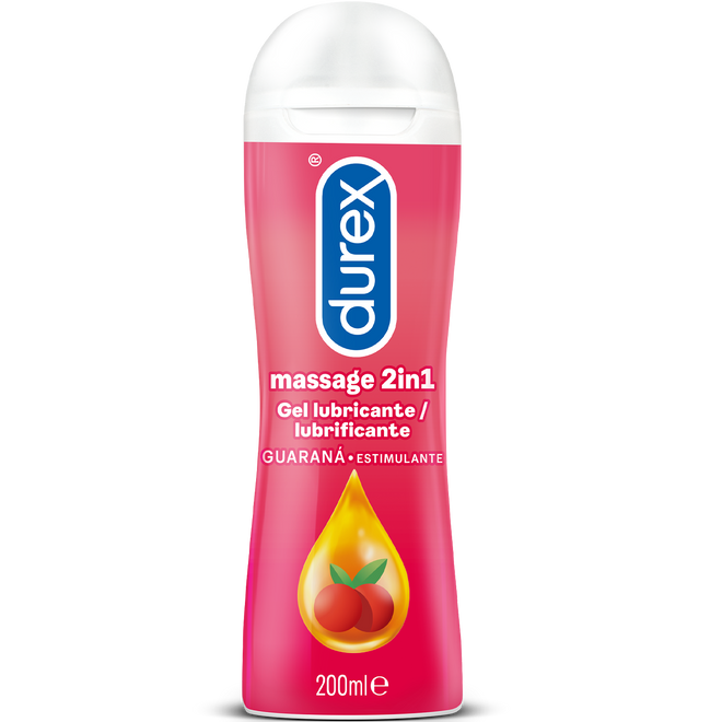 Durex Gel Massagem Estimulante Guaraná 200ml
