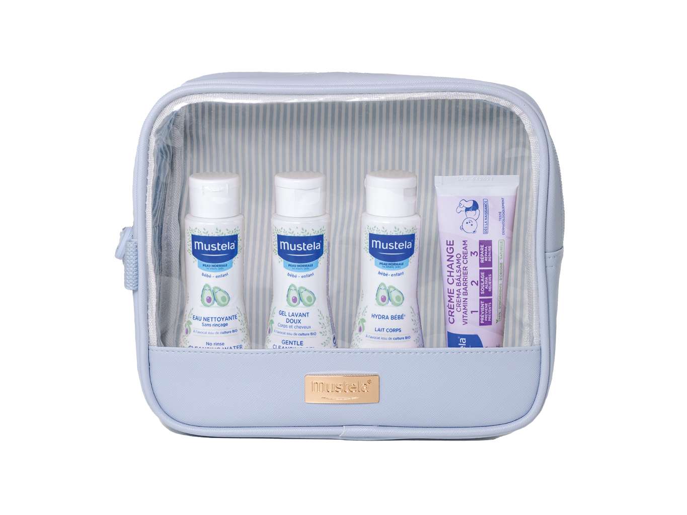 Mustela Bebé Kit Bolsa Indispensáveis_ Azul