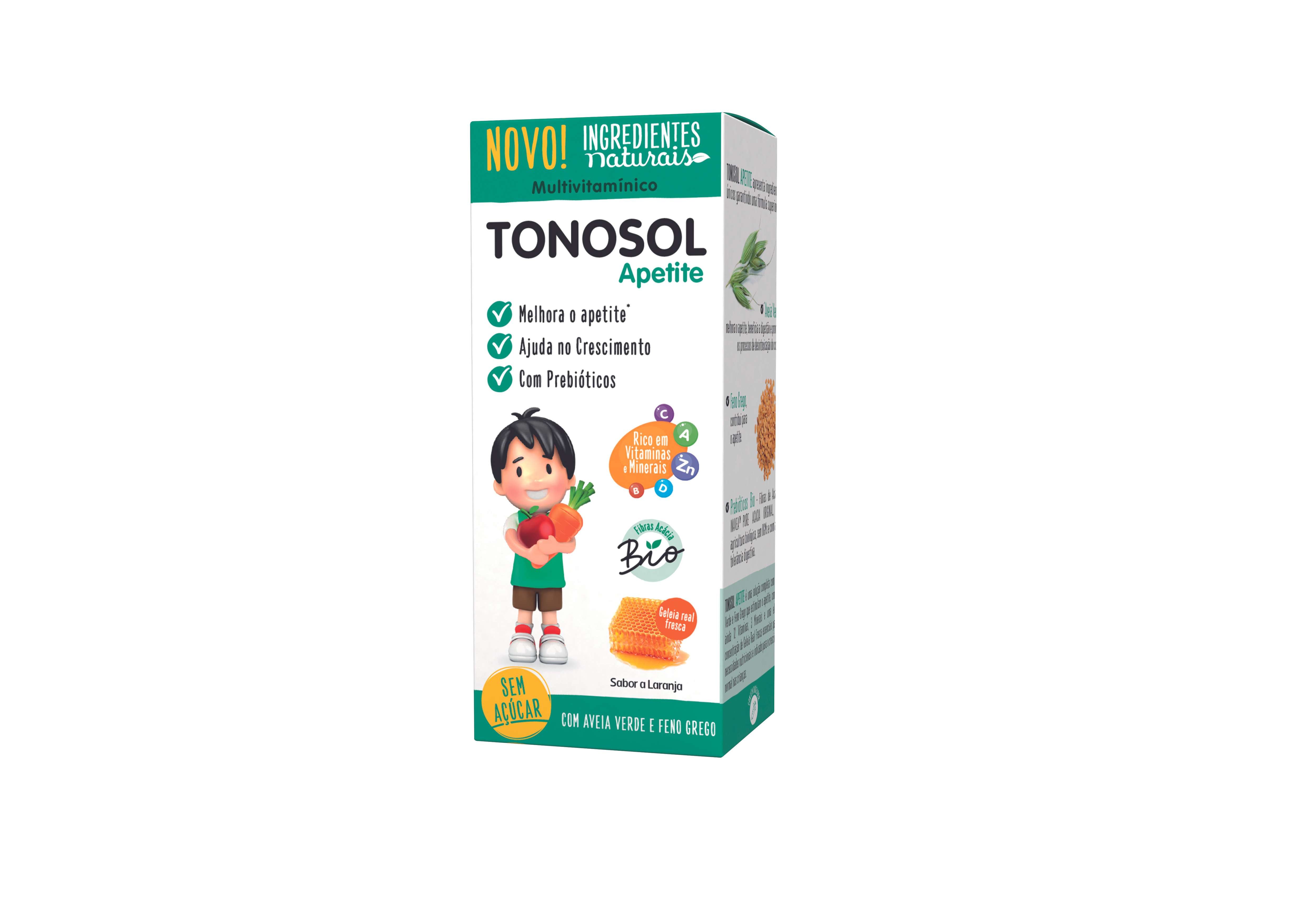 Tonosol Apetite 150ml - Sabor a laranja