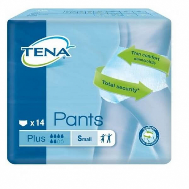 Tena Pants Cueca Plus, 14Unidade(s) S
