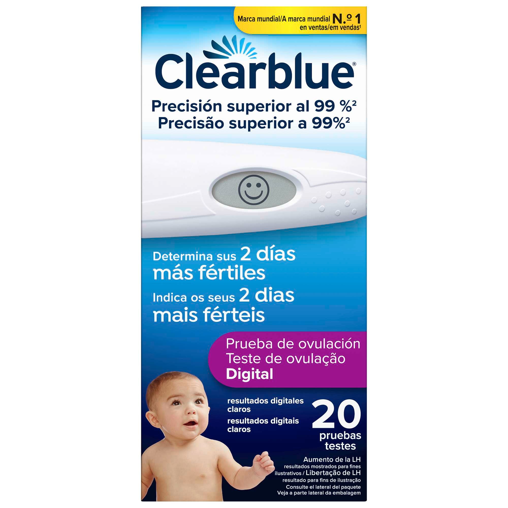 Clearblue Teste de Ovulação 20 unidades