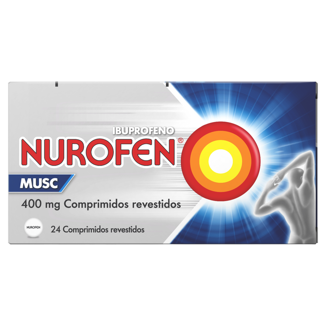 Nurofen Musc 400mg Comprimidos x24