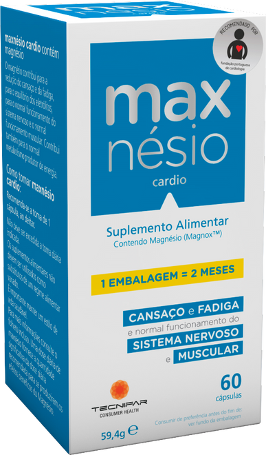 Maxnésio Cardio Cápsulas x60