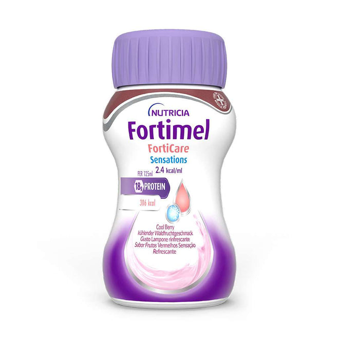 Fortimel Forticare Sensations 2,4 kcal/ml Frutos Vermelhos - 125ml (x4 unidades)