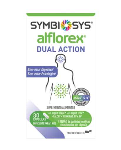 Symbiosys Alflorex Dual Action 30 cápsulas