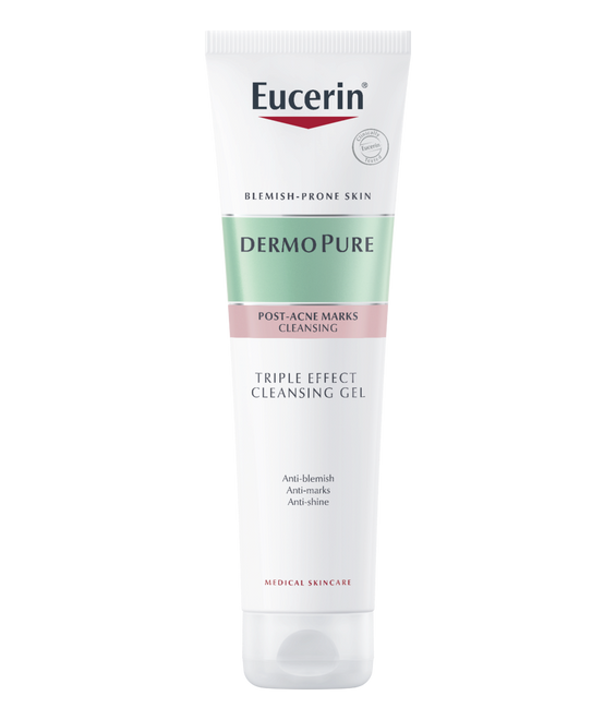 Eucerin DermoPure Gel de Limpeza Concentrado Triplo Efeito 150ml