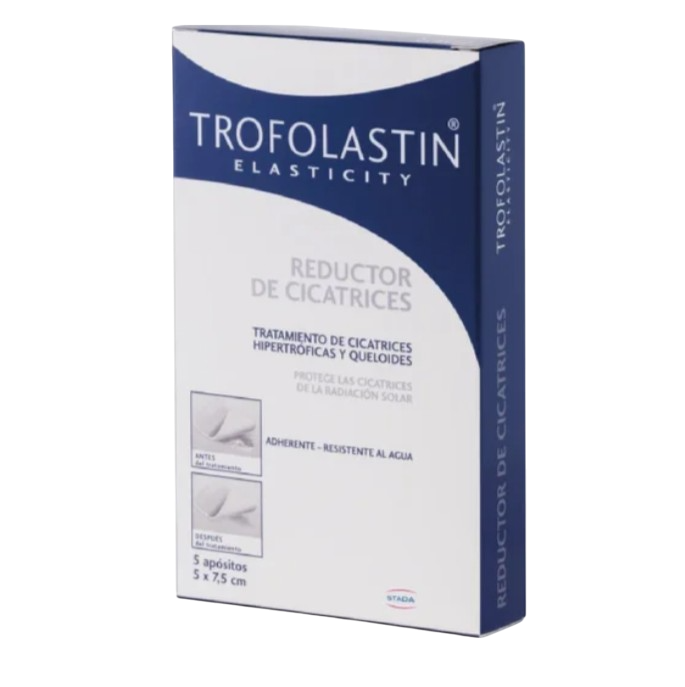 Trofolastin Redutor de Cicatrizes 5x7,5cm x 5 Unidades