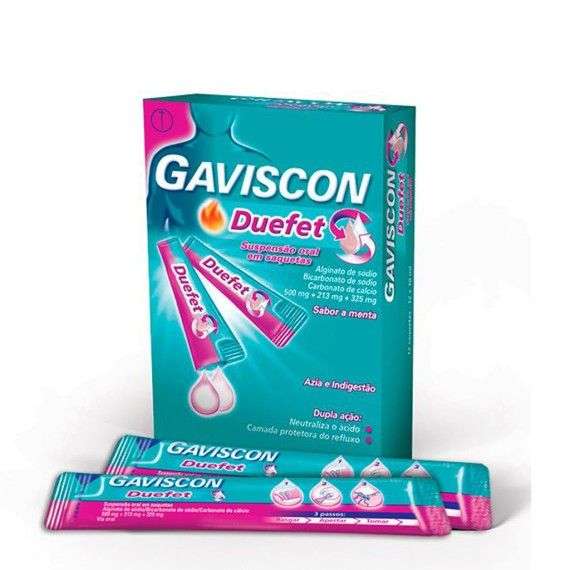 Gaviscon Duefect Suspenção Oral 24 Saquetas