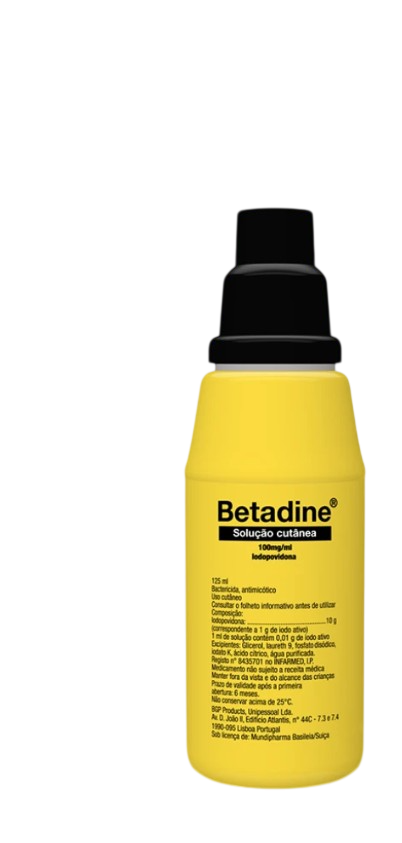 Betadine, 100 mg/mL-500mL x 1 sol cut