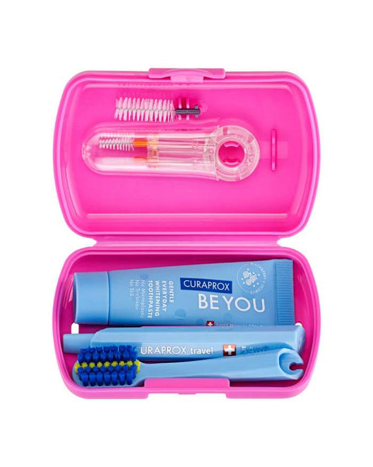 Curaprox Ortho Kit Viagem Rosa