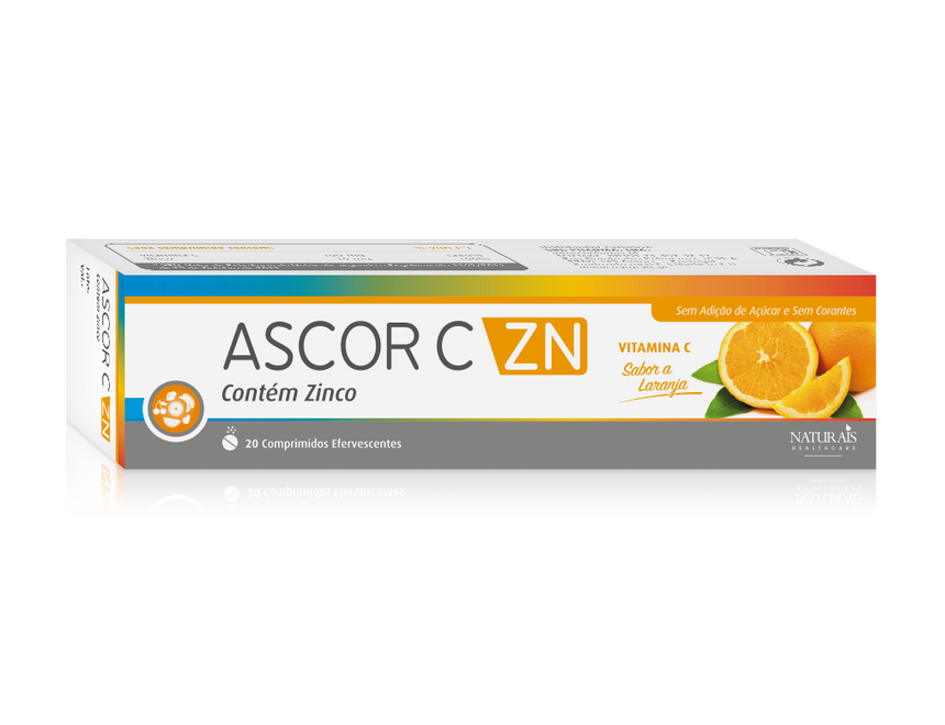 Ascor C ZN Comprimidos Efervescentes x20