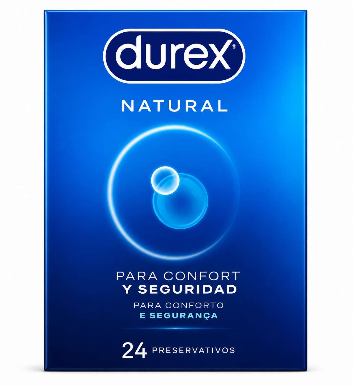 Durex Natural Preservativos x24