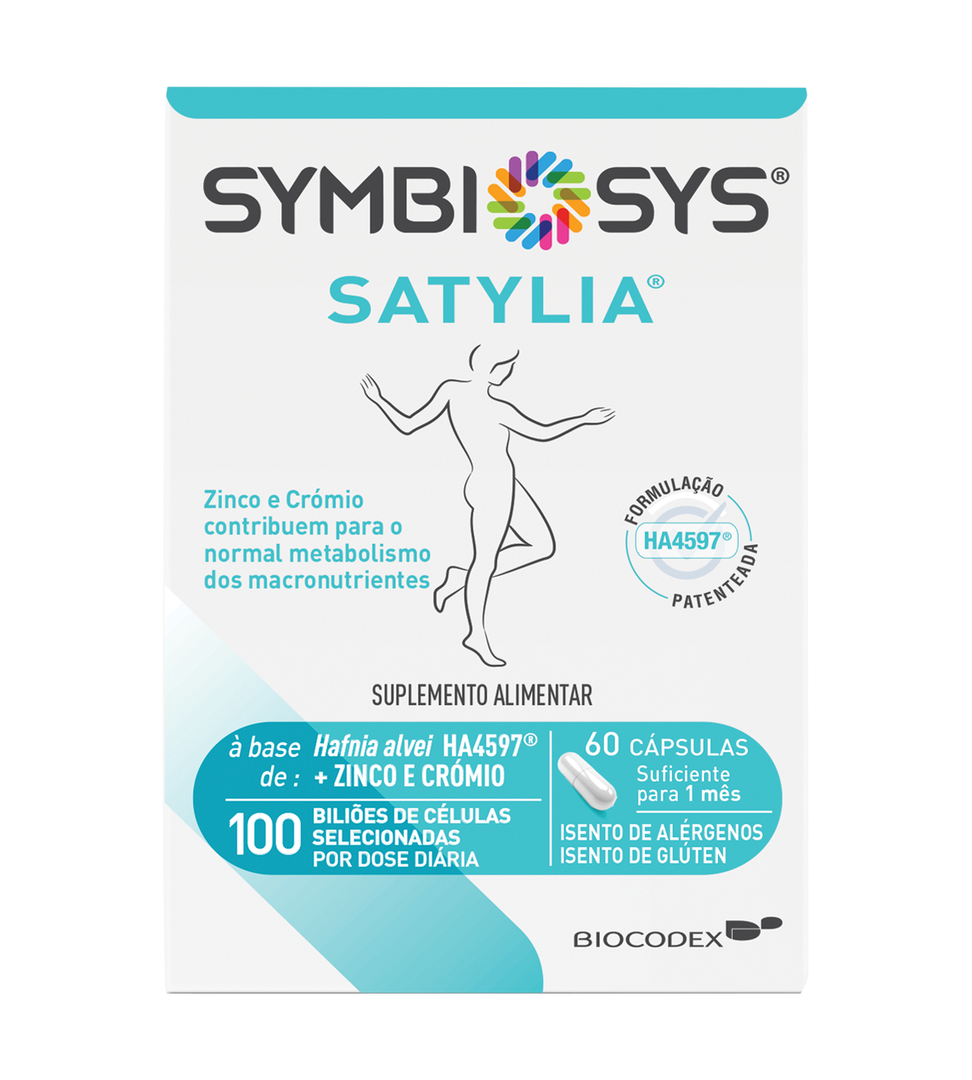 Symbiosys Satylia Plus 60x Cápsulas