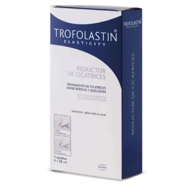 Trofolastin Redutor de Cicatrizes 4x30cm x 5 Unidades