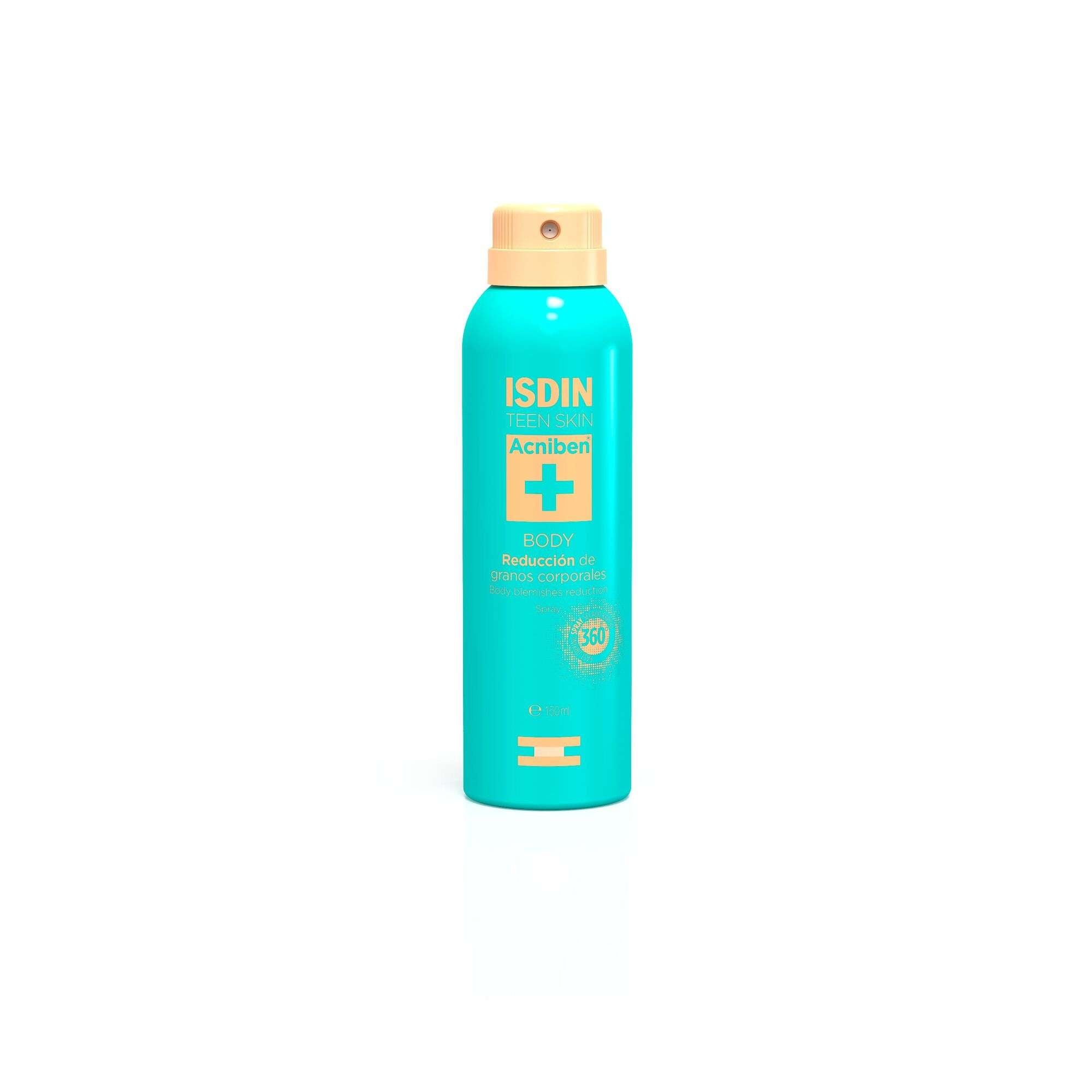 ISDIN ACNIBEN Body Spray 150ML- Reduz as borbulhas corporais estejam onde estiverem