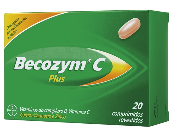 BECOZYME C PLUS COMP X 30 COMPS CALCIO