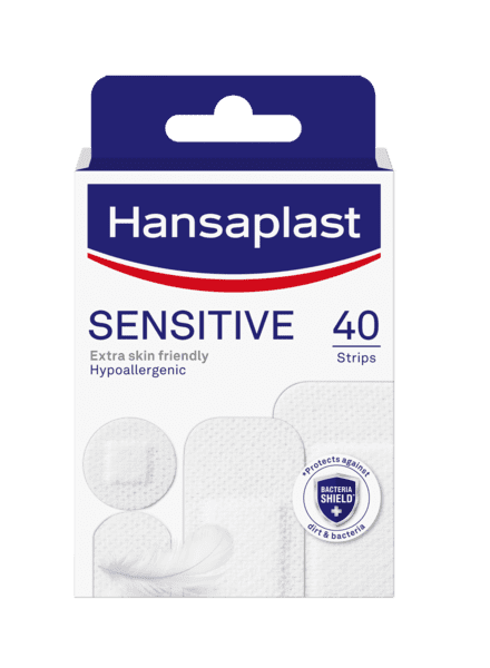 Hansaplast Sensitive Penso 4 Tamanhos 40 Unidades