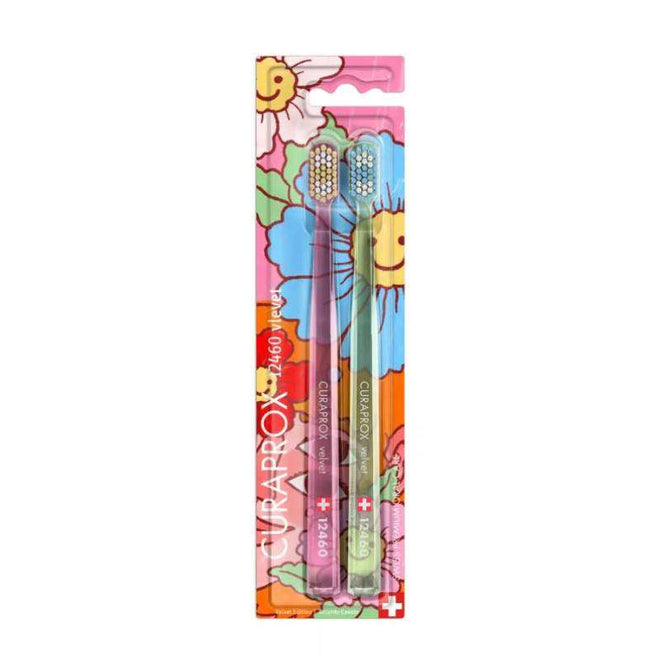 Curaprox CS12460 Escova Dentes Velvet x2