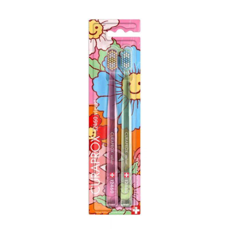 Curaprox CS12460 Escova Dentes Velvet x2