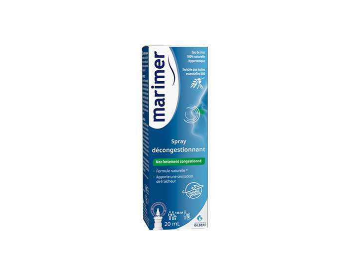 Marimer Spray Descongestionante Nasal Óleos Essenciais 20 ml
